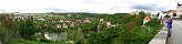 City Wall and Kotnov Tower with Bechyne Gate (Tabor, Czech Republic)