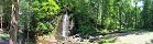 Waterfall in Tercino Valley National Park (Czech Republic)