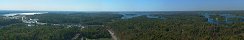 View from Thousand Islands Skydeck (Ontario, Canada)