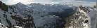 West View from Titlis Mountain (Canton of Obwald, Switzerland)