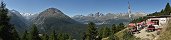 Pontresina Area from Unterer Schafberg (Canton of Graubnden, Switzerland)