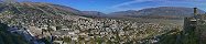 Gjirokastr from Kalaja Castle (Albania)