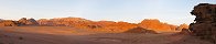 Sunset in the Wadi Rum (Jordan)